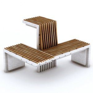 shouka,bench,bench design,exterior design,product design